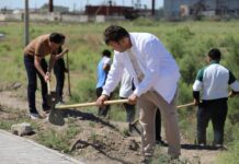 ТҮРКІСТАНДА ЖАЛПЫҚАЛАЛЫҚ СЕНБІЛІККЕ 800-ДЕН АСТАМ АДАМ ҚАТЫСТЫ