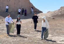 В ИСТОРИЧЕСКОМ ГОРОДИЩЕ САУРАН ПРОШЕЛ СУББОТНИК