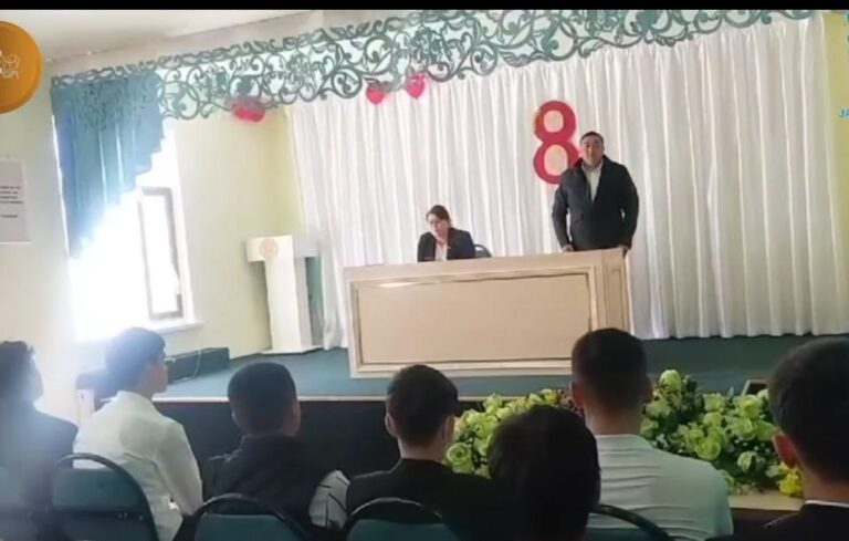 САУРАНДА “ЗАҢ МЕН ТӘРТІП” АТТЫ КЕЗДЕСУ ӨТКІЗІЛДІ