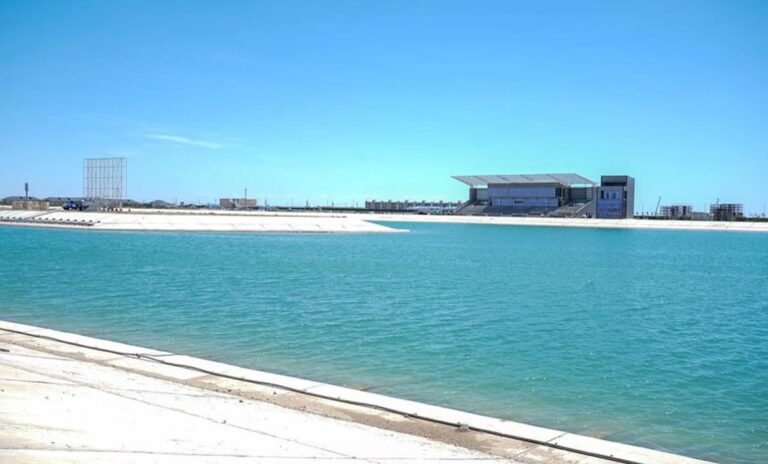 ТҮРКІСТАН ҚАЛАСЫНДА ХАЛЫҚАРАЛЫҚ ТАЛАПҚА САЙ ІРІ СПОРТ КЕШЕНДЕРІ САЛЫНЫП ЖАТЫР