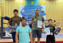 САЙРАМ АУДАНЫНДА БОКСТАН ОБЛЫСТЫҚ ТУРНИР ӨТТІ