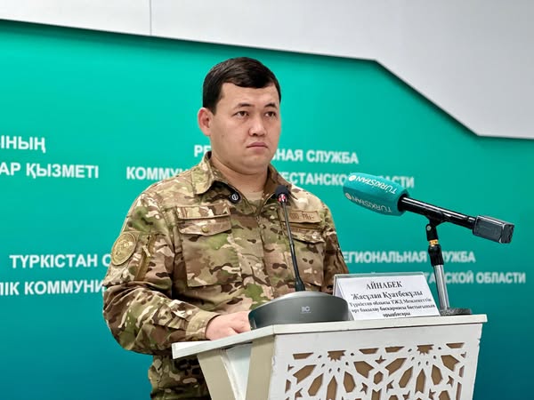 ТҮРКІСТАН ОБЛЫСЫНДА ЖЫЛ БАСЫНАН БЕРІ 200-ДЕН АСТАМ ӨРТ ДЕРЕГІ ТІРКЕЛГЕН