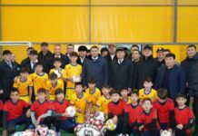 ҚАЗЫҒҰРТ АУДАНЫНДА ЗАМАНАУИ СПОРТ КЕШЕНІ ПАЙДАЛАНУҒА БЕРІЛДІ