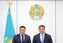 НҰРАЛХАН КӨШЕРОВ «ҚАЗҚАЙТАЖАҢАРТУ» МЕКЕМЕСІНІҢ БАСШЫСЫМЕН КЕЗДЕСТІ