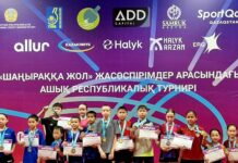 ТҮРКІСТАНДЫҚ СПОРТШЫЛАР ҮСТЕЛ ТЕННИСІНЕН РЕСПУБЛИКАЛЫҚ ТУРНИРДЕ ЖЕҢІМПАЗ АТАНДЫ